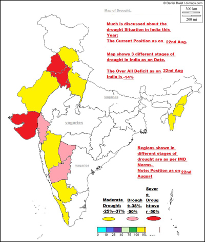 Picture of Drought Affected Areas of India